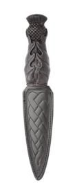Brown, Black or Silver Thistle Sgian Dubh