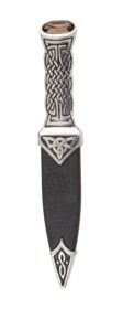 Boisdale Pewter Sgian Dubh With Stone Top