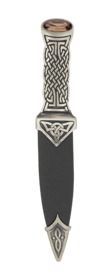 Boisdale Pewter Sgian Dubh With Stone Top