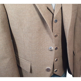 Customizable Tweed Jacket and Waistcoat