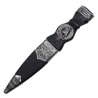 Bagpiper Crest Sgian Dubh