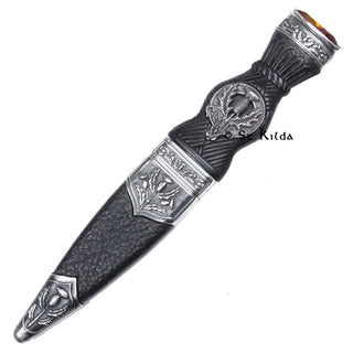 Thistle Crested Sgian Dubh