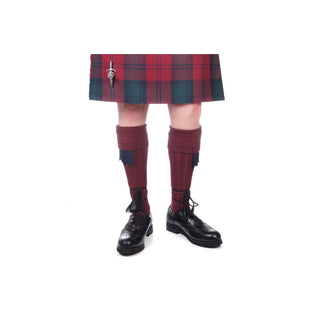 Burgundy Kilt Hose