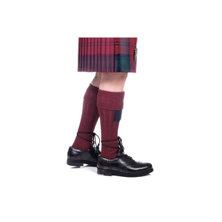 Burgundy Kilt Hose