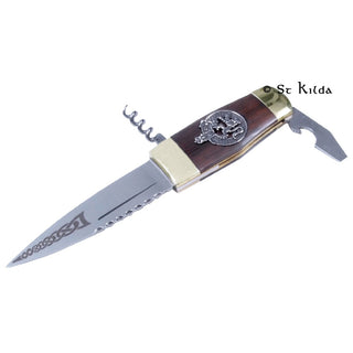 Officers Sgian Dubh with Lion Crest