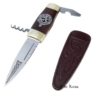 Officers Sgian Dubh with Lion Crest