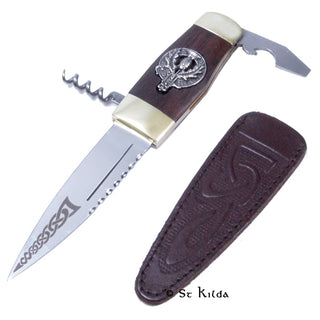 Officers Sgian Dubh with Thistle Crest