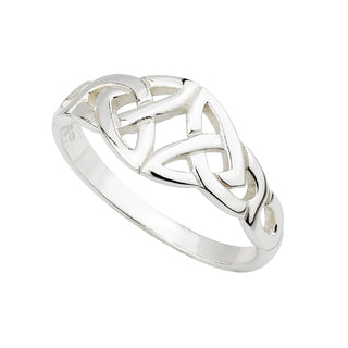 STERLING SILVER CELTIC FRONT