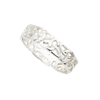 STERLING SILVER TRINITY BAND