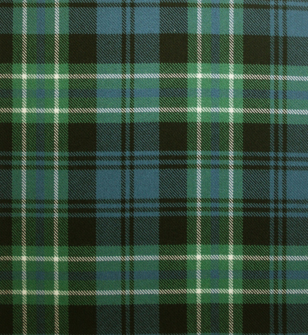Arbuthnot Modern Tartan Gold Courage Symbol Blanket