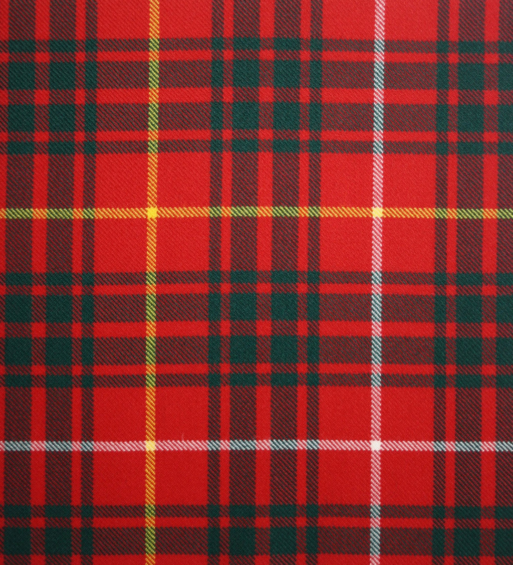 Bruce Modern Tartan Crest T-shirt