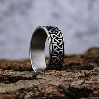 Square Boxed Celtic Knot Band