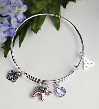 Girl's Scottish Doggie  Bracelet