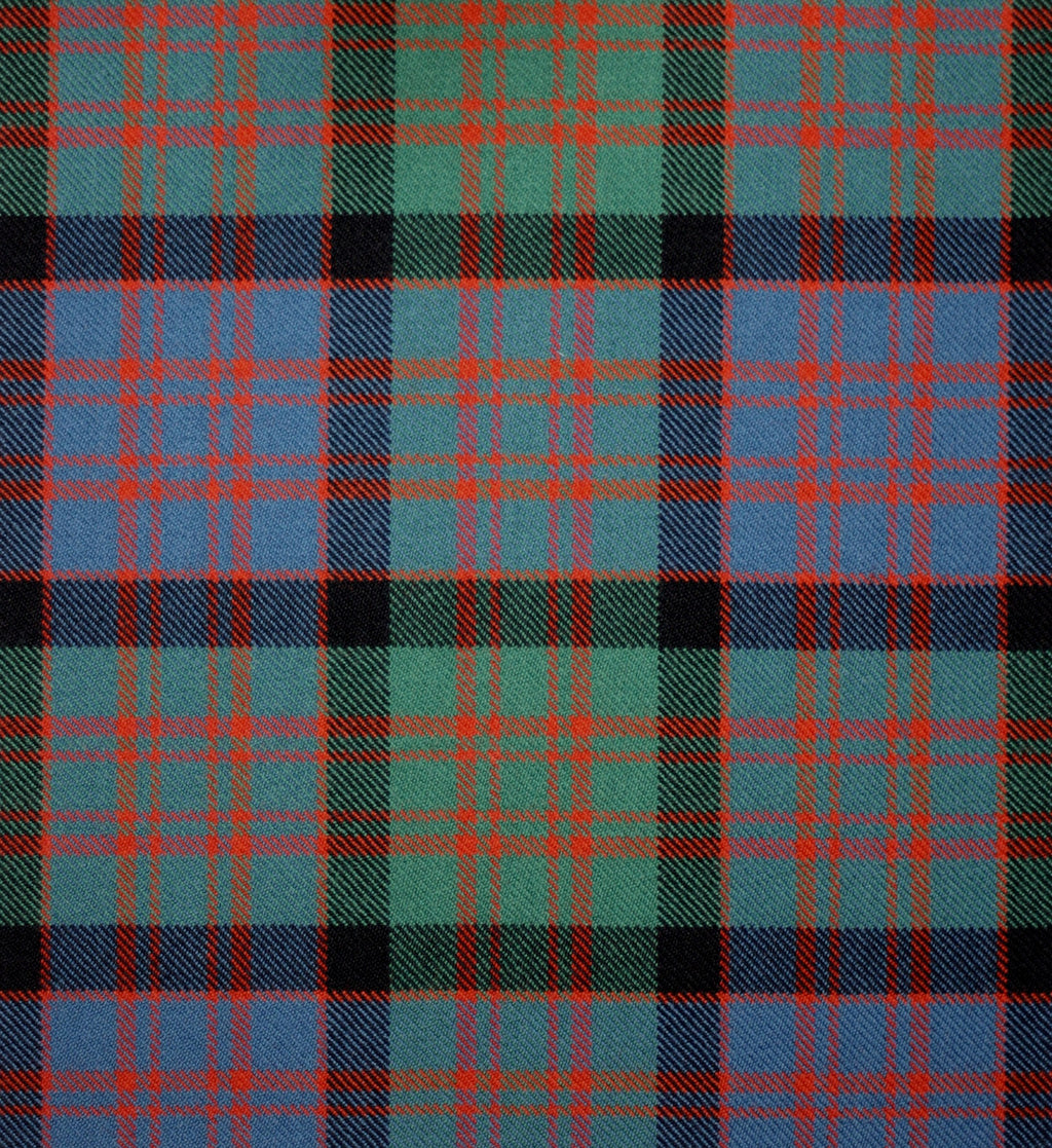 MacDonald Ancient Tartan Crest Blanket Wave Style