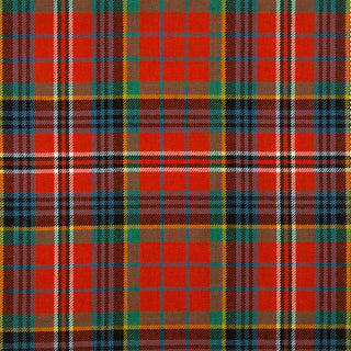 Macpherson Clan Ancient Tartan Fabric Material Medium Weight, Medium Weight Tartan Fabric