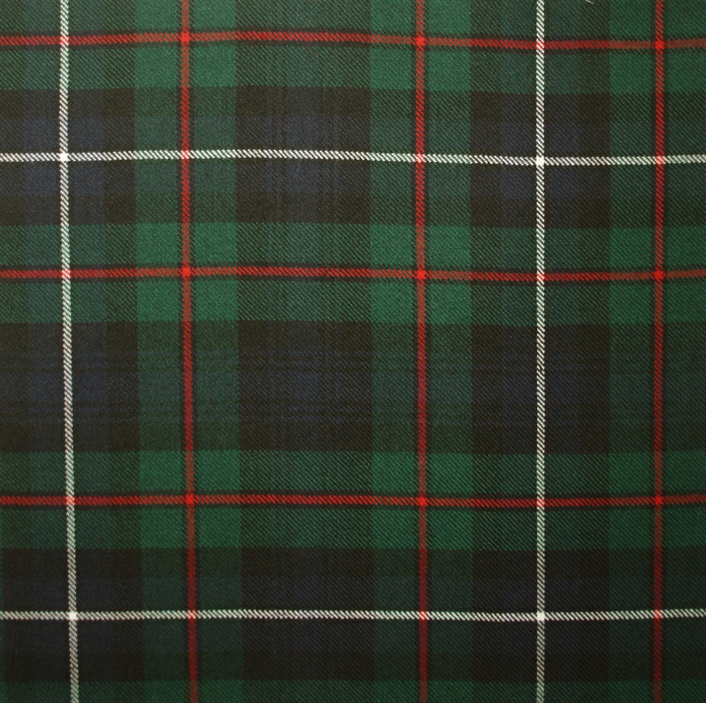 Robertson Hunting Modern Tartan Crest Premium Quilt - Gold Thistle Style main image 1