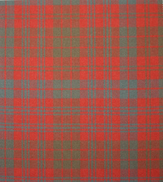 Ross Red Weathered Heavy Weight Tartan