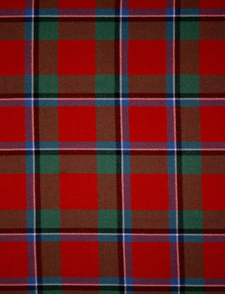 Sinclair Red Ancient Heavy Weight Tartan