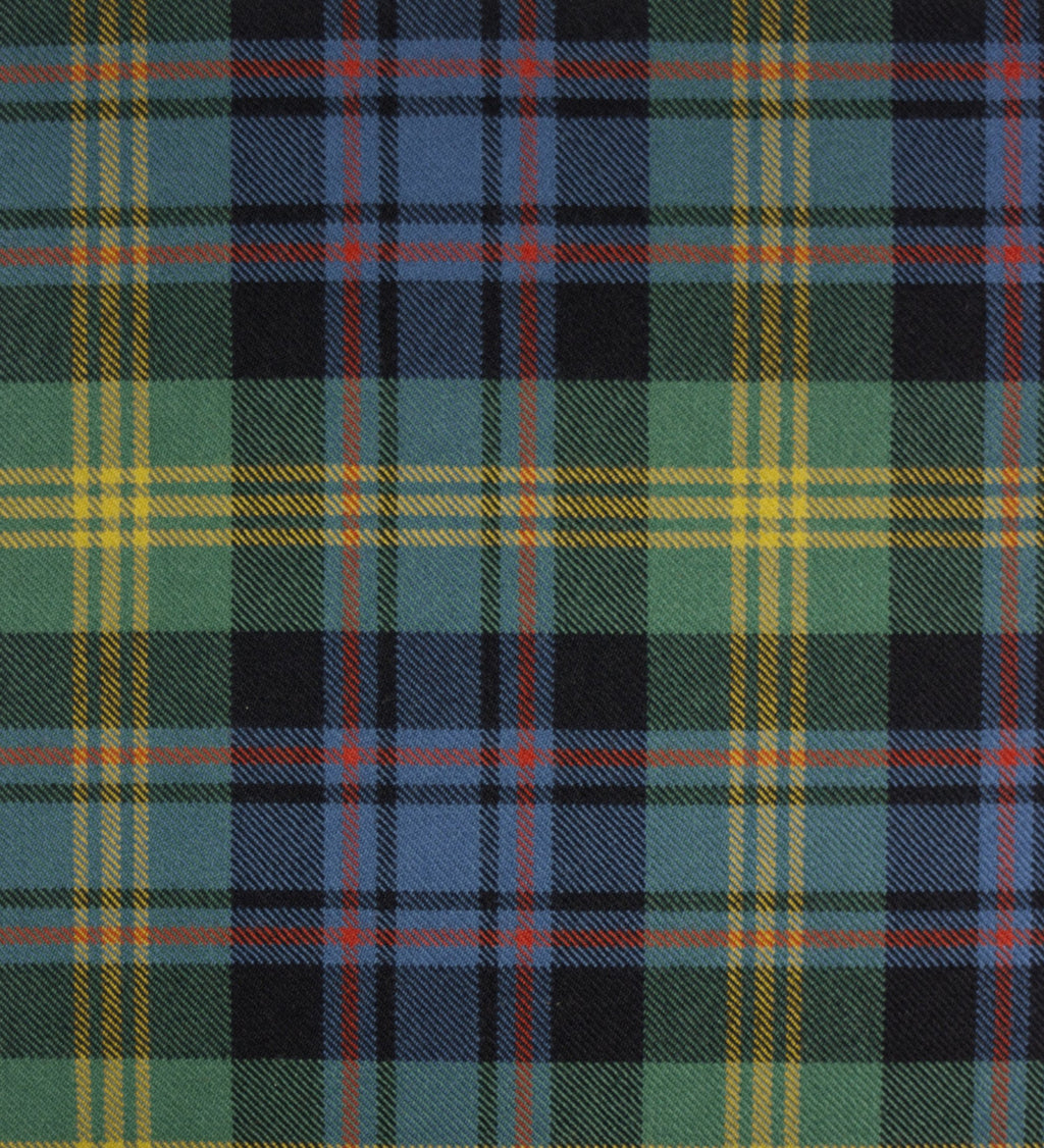 Watson Ancient Tartan Blanket Thistle Map Style