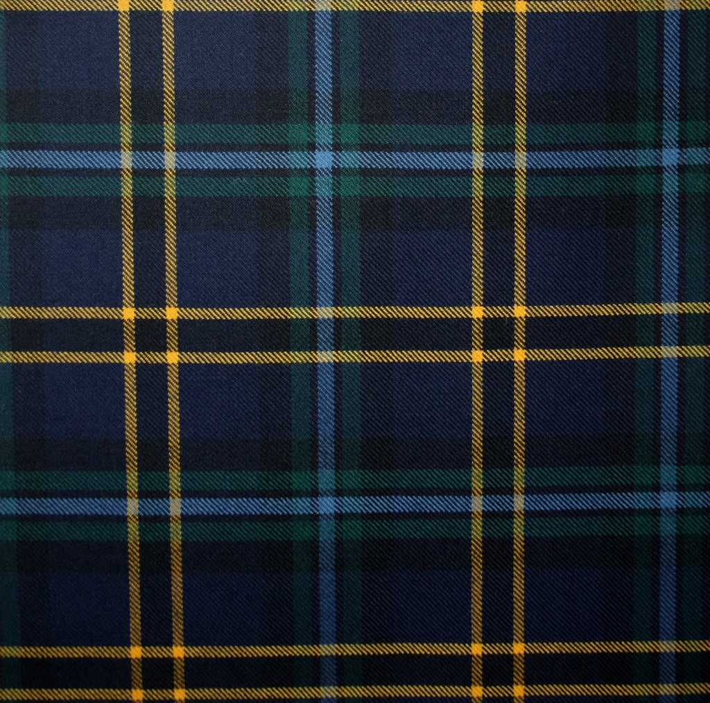 Weir Modern Tartan Crest House Flag