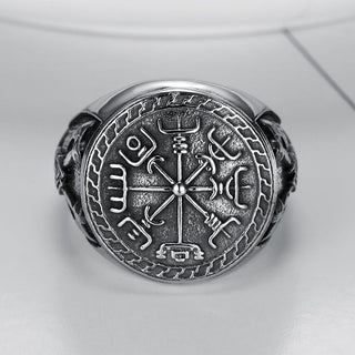 Viking Compass Ring