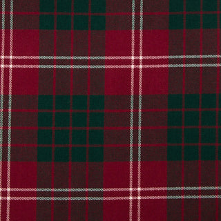 Crawford Modern Tartan Fabric Material Medium Weight, Medium Weight Tartan Fabric