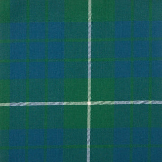 Hamilton Green Ancient Tartan Fabric Material Medium Weight, Medium Weight Tartan Fabric