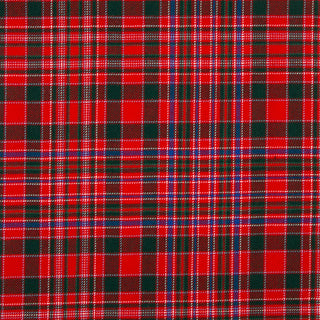 Macalister Modern Tartan Fabric Material Medium Weight, Medium Weight Tartan Fabric