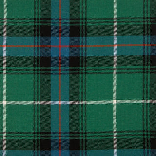 Macdonald Of The Isles Hunting Ancient Tartan Fabric Material Medium Weight, Medium Weight Tartan Fabric