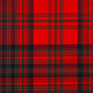 Matheson Red Modern Tartan Fabric Material Medium Weight, Medium Weight Tartan Fabric