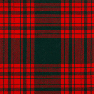 Medium Weight Tartan Fabric, Menzies Green Modern Tartan Fabric Material Medium Weight