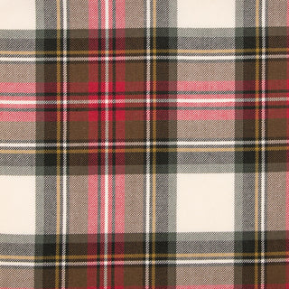 Medium Weight Tartan Fabric, Stewart Dress Weathered Tartan Fabric Material Medium Weight