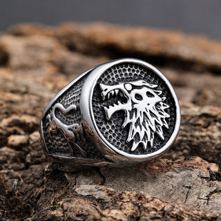 Celtic Wolf Ring