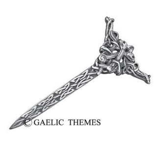 Book of Kells Interlaced Beasts Kilt Pin