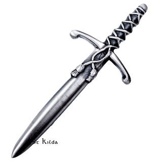 Laced Battle Sword Kilt Pin