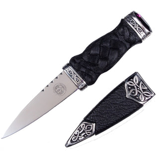 Rope Handle with Stone Top Sgian Dubh