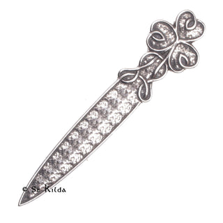 Shamrock Knot Kilt Pin