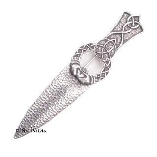 Claddagh Knot Kilt Pin