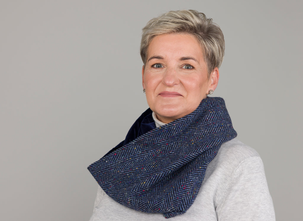 Infinity Design Tweed Infinity Scarf Tweed – Plaid Place