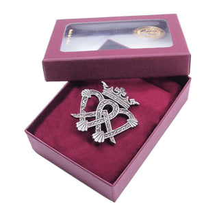 Crowned Luckenbooth Brooch