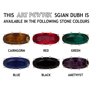 Celtic Pattern Clan Crested Sgian Dubh