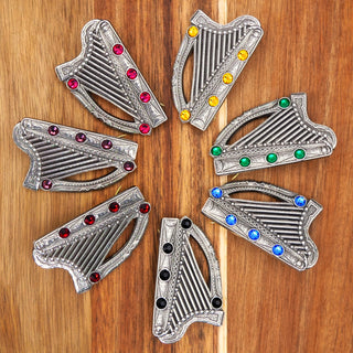 Brian Boru's Harp / the Trinity College Irish Harp Pin / Brooch / Heraldic Kilt Pin