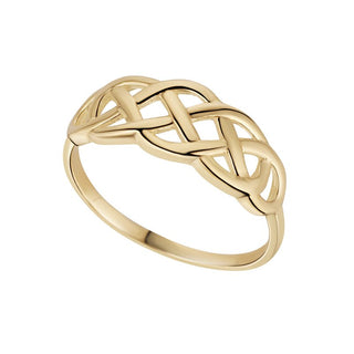 10K CELTIC KNOT RING