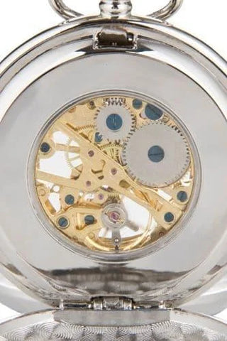Scottish Thistle Mechanical Pocket Watch