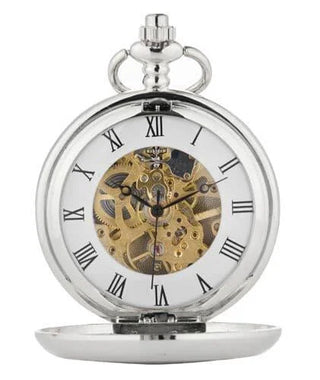 The Two Tone Celtic Knot Mechanical Pocket Watch