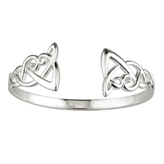 Sterling Silver BANGLE CELTIC FRONT - FAL BOX