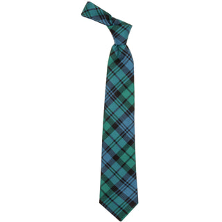 Campbell Clan Ancient Scottish Tartan Plaid Tie For Men | 100% Worsted Wool | Made in Scotland