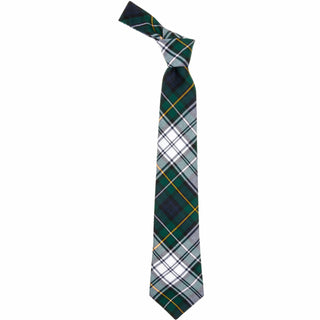 Campbell Dress Modern Scottish Tartan Plaid Tie For Men | 100% Worsted Wool | Made in Scotland