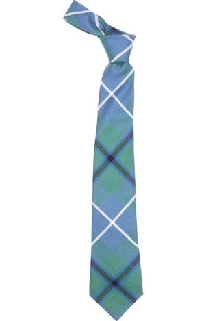Douglas Ancient Scottish Tartan Plaid Tie For Men | 100% Worsted Wool | Made in Scotland