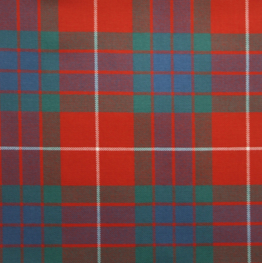 Fraser Red Ancient Light Weight Tartan – Plaid Place